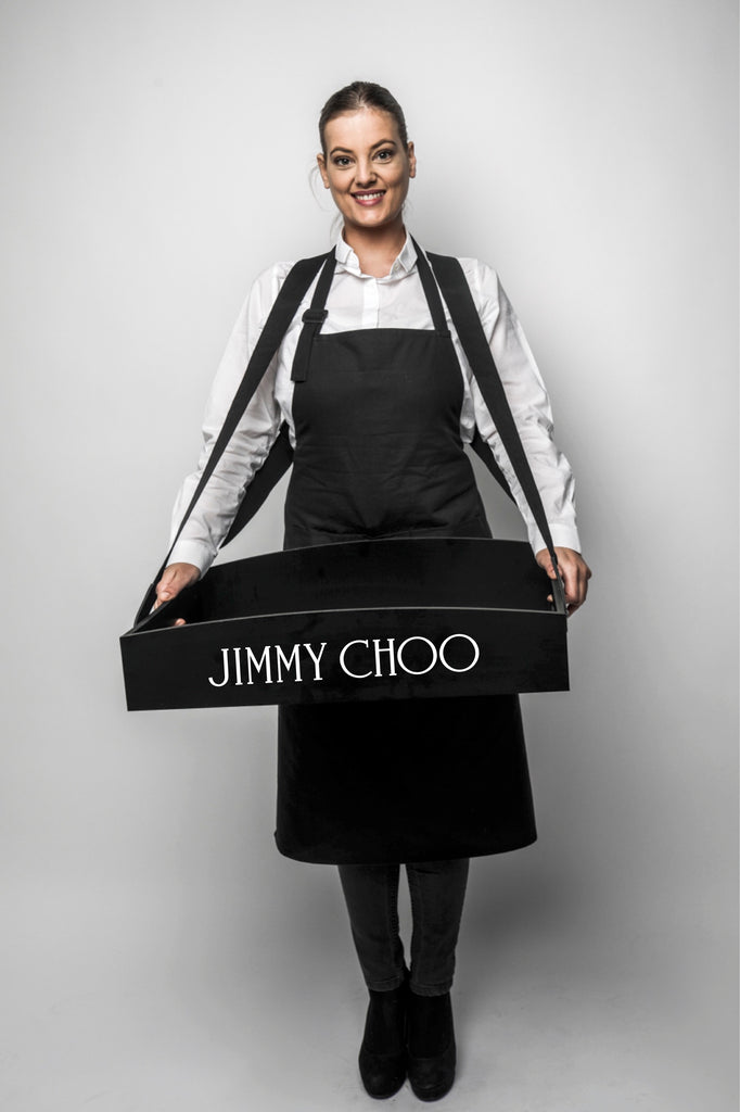 Large Usherette Tray with print