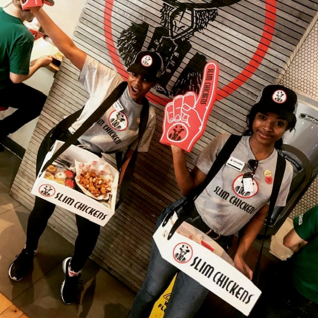 Slim chickens usherette trays