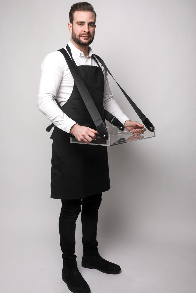 clear acrylic usherette trays