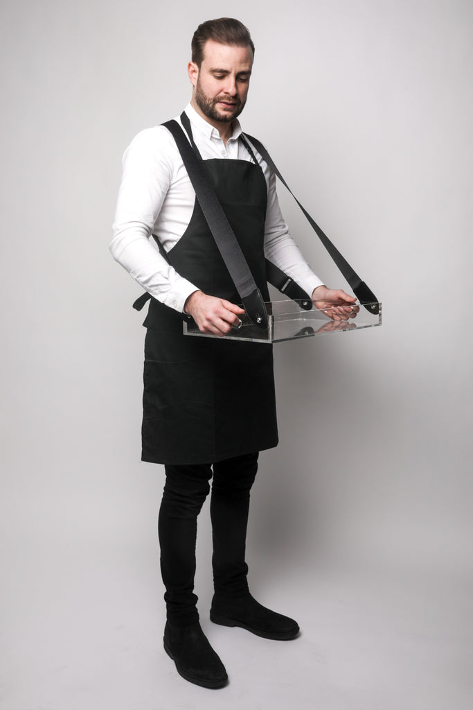 clear acrylic usherette trays