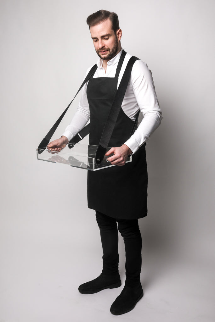clear acrylic usherette trays
