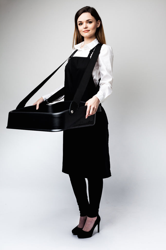 Deluxe Usherette Tray - Black or White