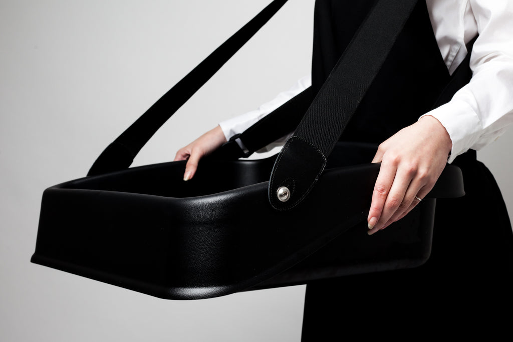 Deluxe Usherette Tray - Black or White