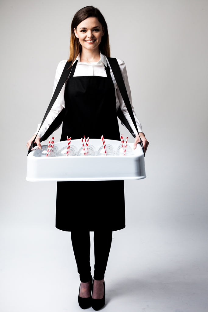 White Usherette Tray