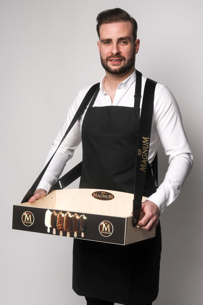 Eco friendly ice cream usherette trays