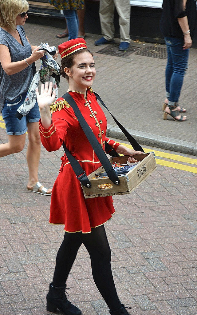 Custom Rustic Usherette Tray