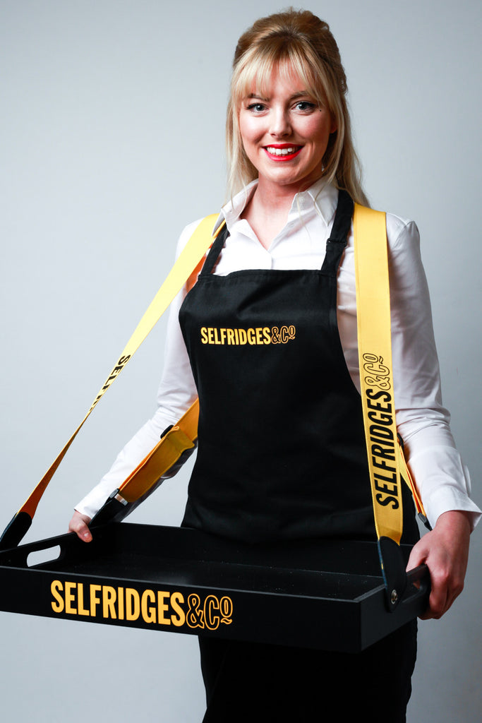 Usherette Tray Strap Printing