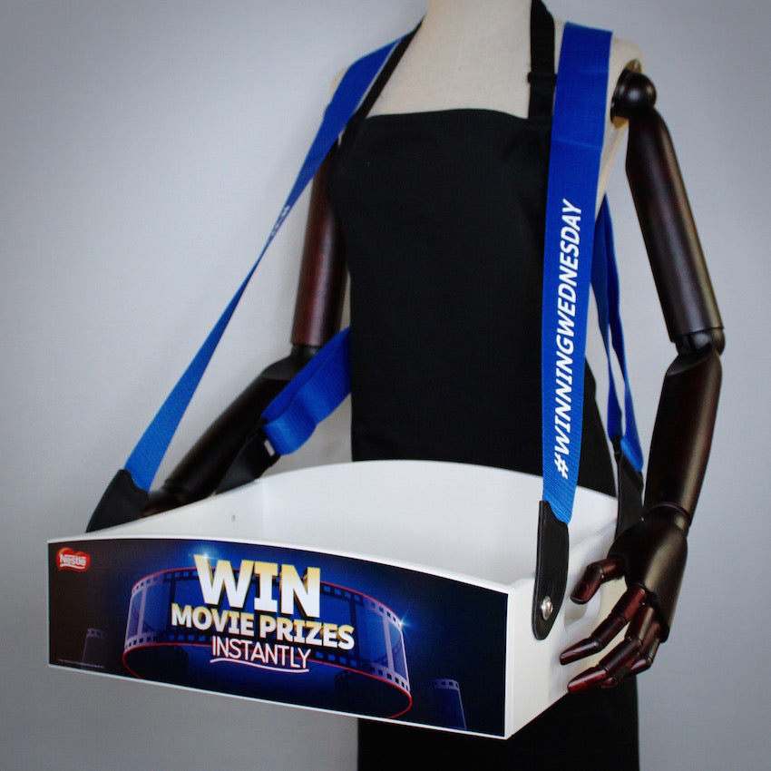 Original Usherette Tray with print