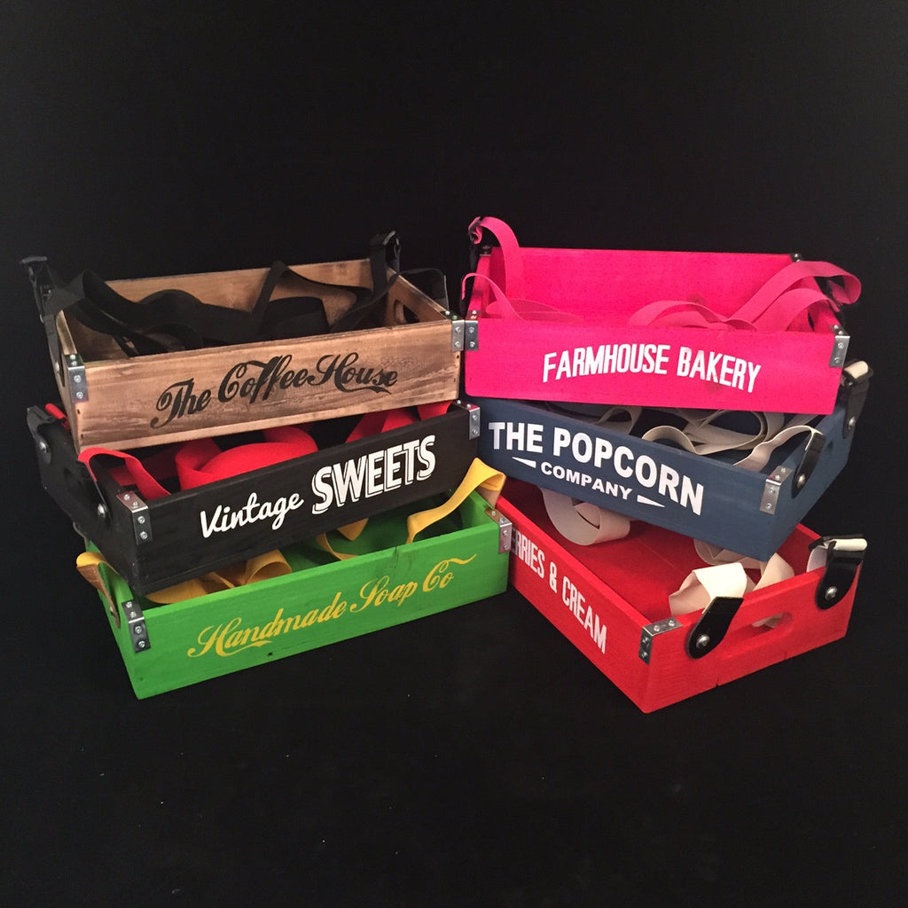 Custom Rustic Usherette Tray